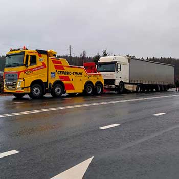 грузовая эвакуация фура